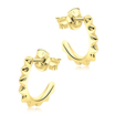 Thorn Shaped Silver Ear Stud STS-5315